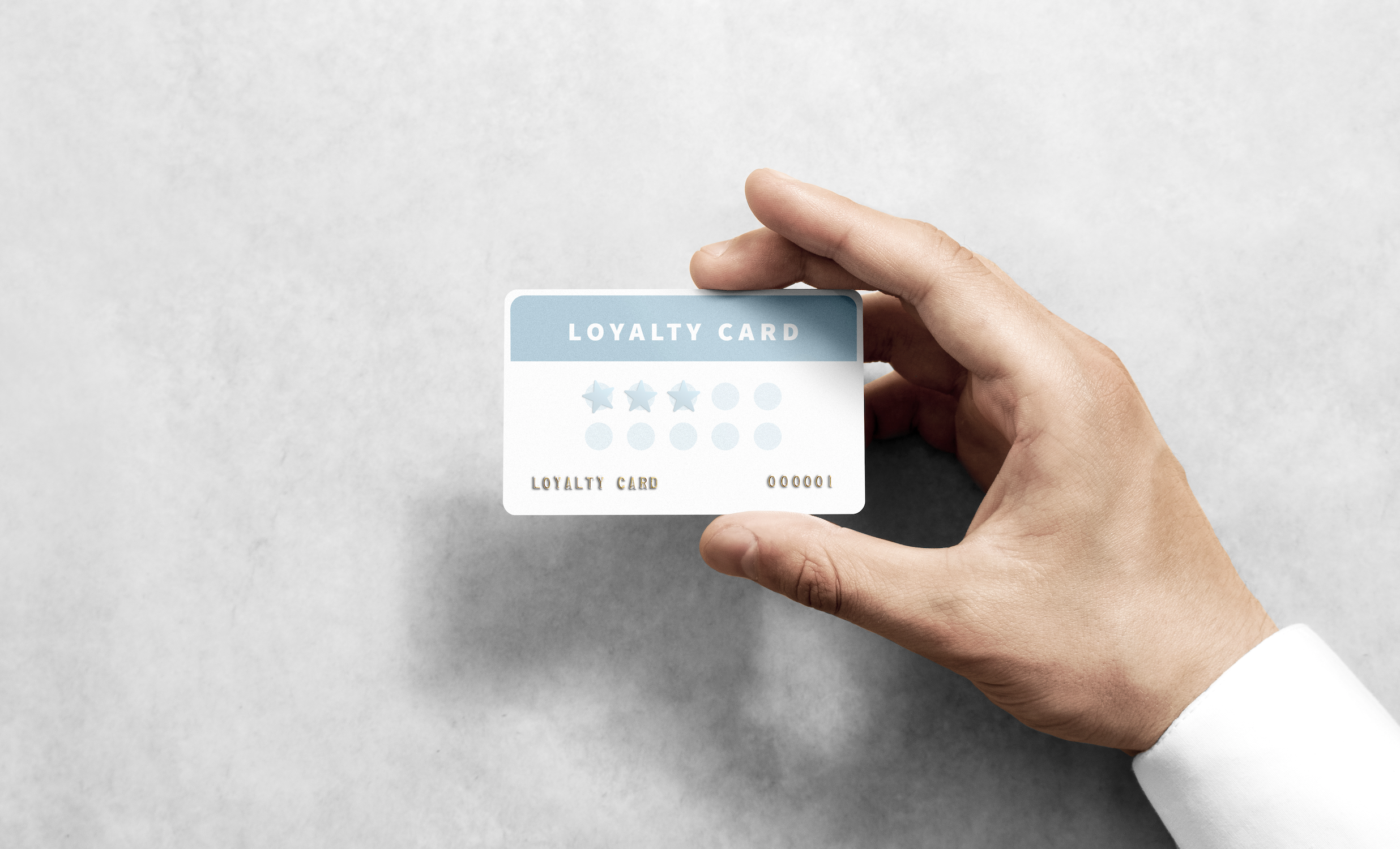 POS marketing loyalty card